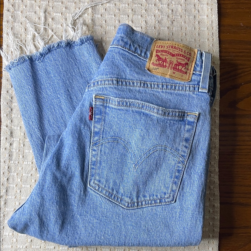 Levi's Light Blue Denim Jeans